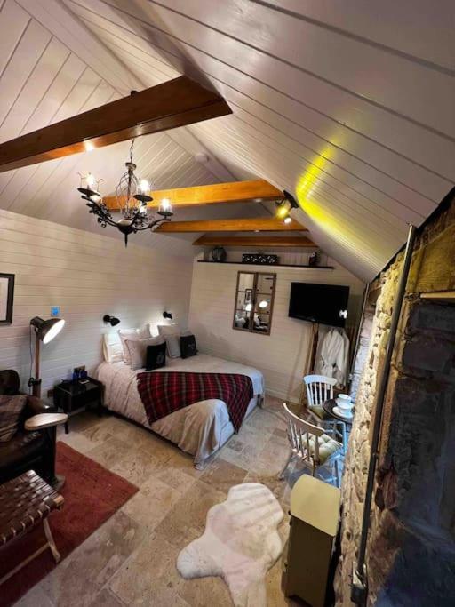 Charming Stone Bothy At Loch Lomond Villa Luss Exteriör bild