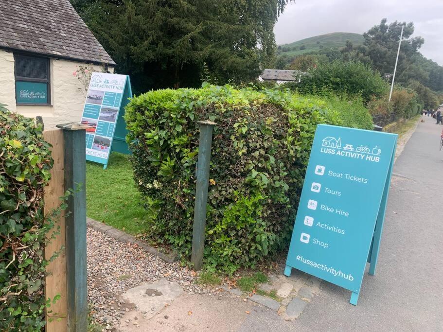 Charming Stone Bothy At Loch Lomond Villa Luss Exteriör bild